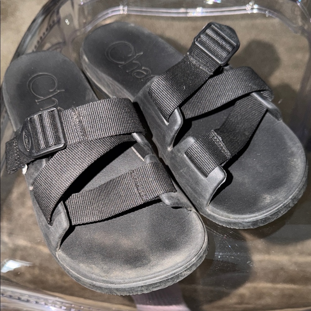 Chaco Charcoal Black Sandals